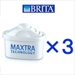 BRITA マクストラカートリッジ(3個入り)【同梱不可★レターパックでのお届】